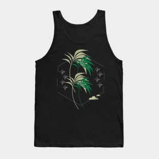 Vintage Palm Trees Tank Top